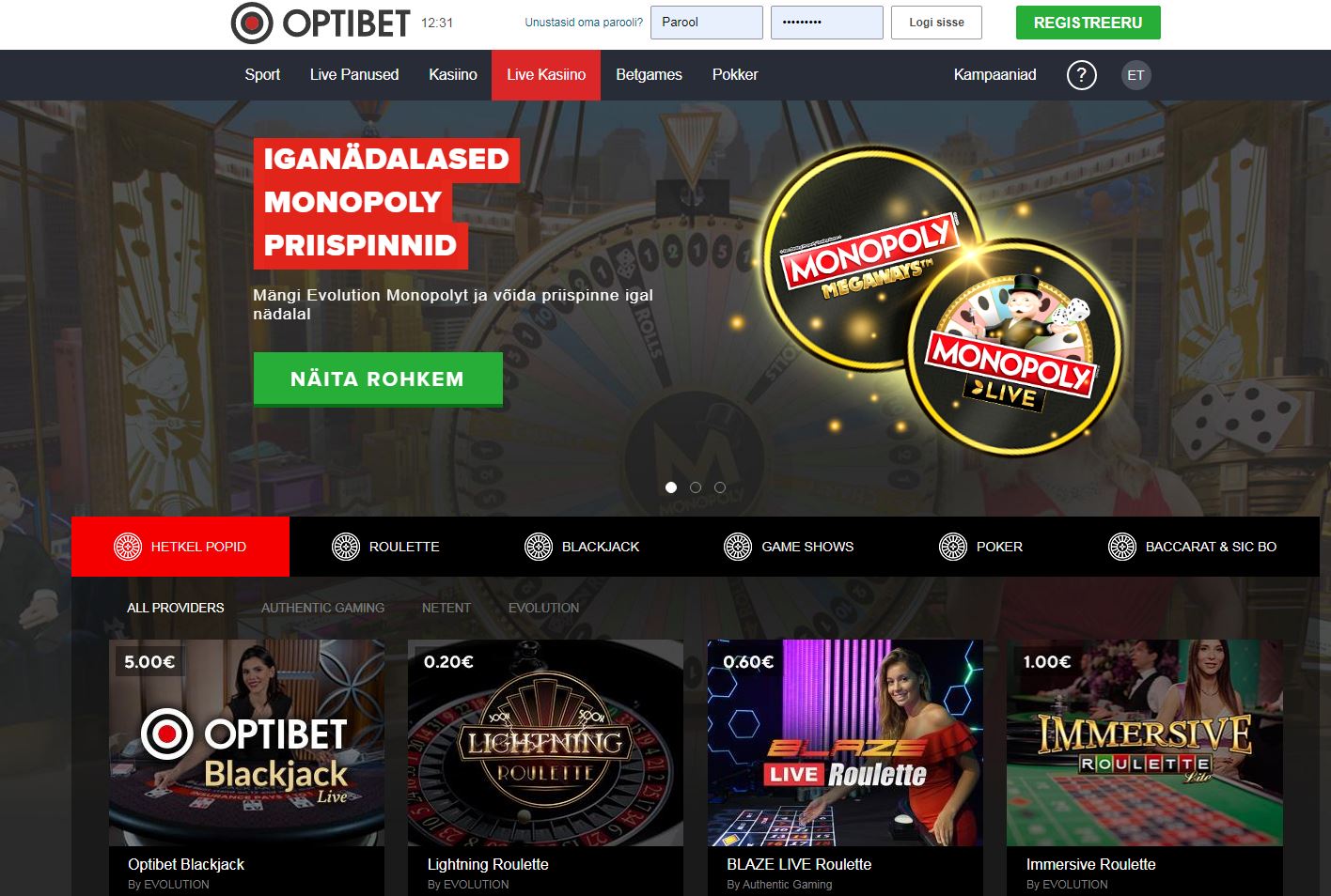 online kasiino mängida